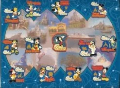 Disney Illustration & Completer Pin - Around Our World With Mickey