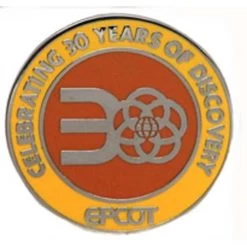 Disney Hidden Mickey Pin - 2012 EPCOT 30th Anniversary Of Discovery