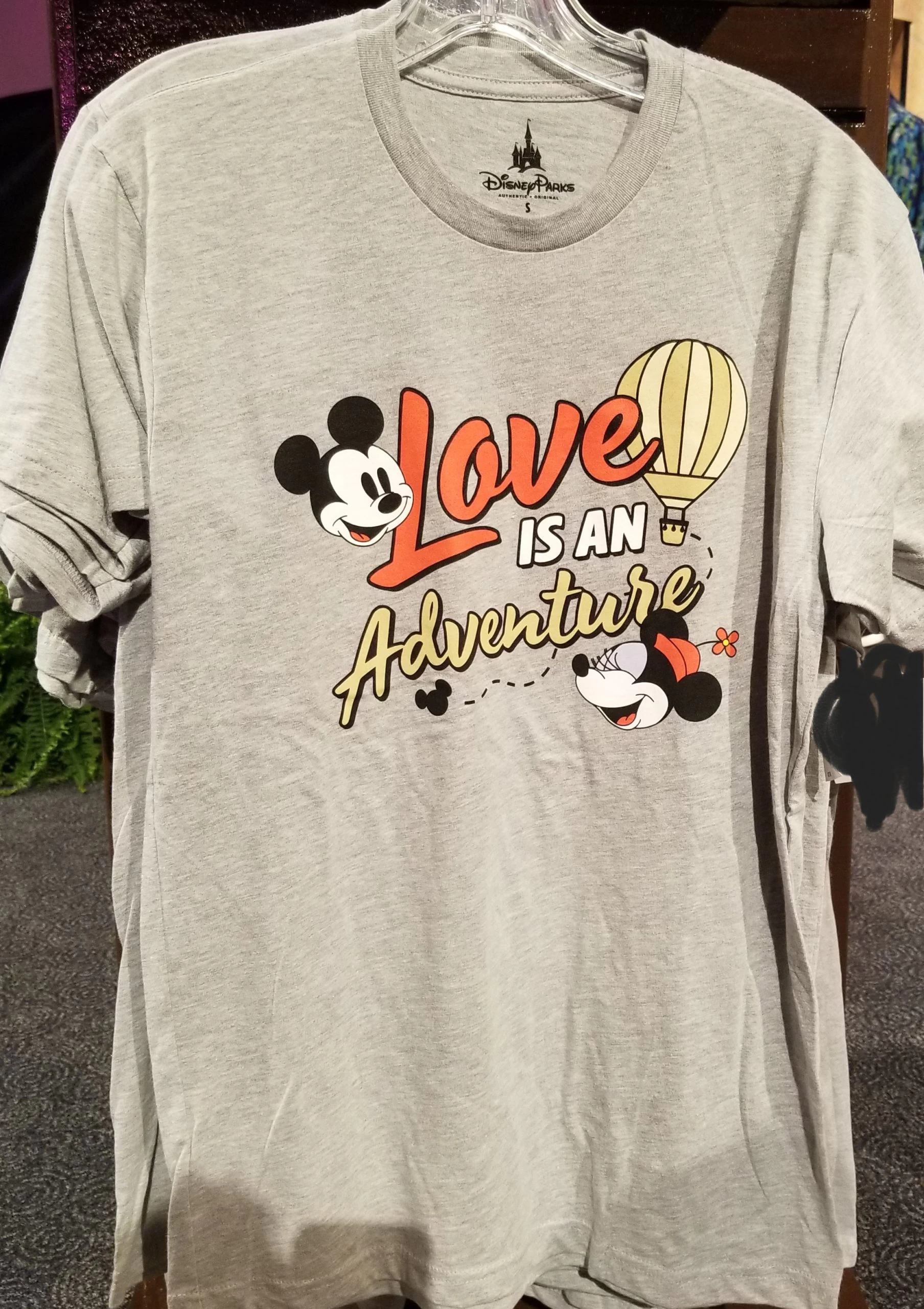 Disney Adult Shirt - Love Is An Adventure Event Exclusive
