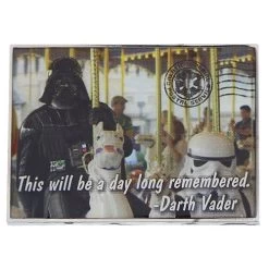 Disney Star Wars Pin - Darth Vader On A Carousel