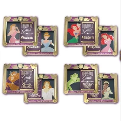 Disney Imagination Gala Pin Set - Most Magical Transformations