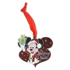 Disney Christmas Pin - Santa Mickey Ornament