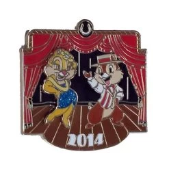 Disney Dapper Days Pin - 2014 Dapper Days - Chip & Clarice
