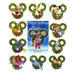 Disney Mystery Pin - 2014 Christmas Wreaths - Choice