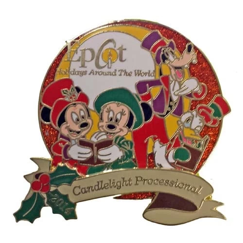 Disney Holidays Around The World Pin - 2014 Candlelight Processional