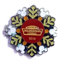 Disney Resort Holidays Pin - 2014 Wilderness Lodge - Bambi