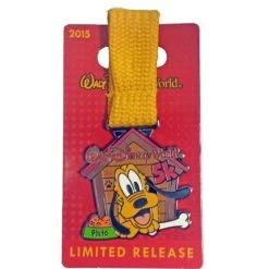 Disney Marathon Pin - WDW Marathon Weekend Pluto 5K Medal - 2015