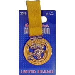 Disney Marathon Pin - WDW Marathon Weekend Mickey Marathon Medal - 2015
