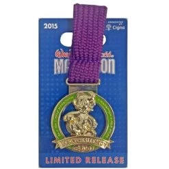 Disney Marathon Pin - WDW Marathon Dopey Challenge Medal - 2015