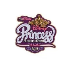 Disney Marathon Pin - 2015 Disney's Princess 1/2 Marathon Logo