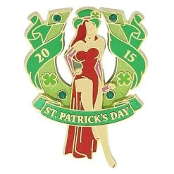 Disney St. Patrick's Day Pin - 2015 - Jessica Rabbit