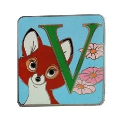 Disney Mystery Pin - Character Alphabet - V - Vixey