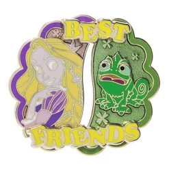 Disney Best Friends Pin - Rapunzel And Pascal