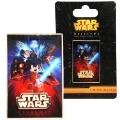 Disney Pin - Star Wars Weekends 2015 - Darth Vader Jedi Mickey Logo