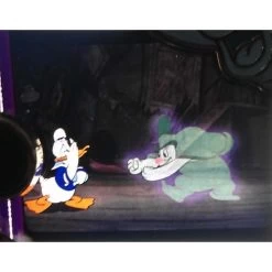 Disney Piece Of Disney Movies Pin - The Lonesome Ghost - Frame 31 - Donald Boxing The Ghost