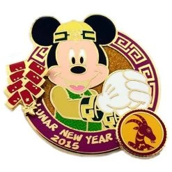 Disney Chinese New Year Pin - 2015 - Year Of The Goat