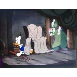 Disney Piece Of Disney Movies Pin - The Lonesome Ghost - Frame 34 - Donald With The Ghost Net