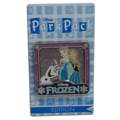Disney Park Pack Pin - May 2015 - Frozen - Pink