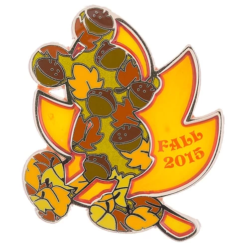 Disney First Day Of Fall Pin - 2015 Fall Mickey Mouse
