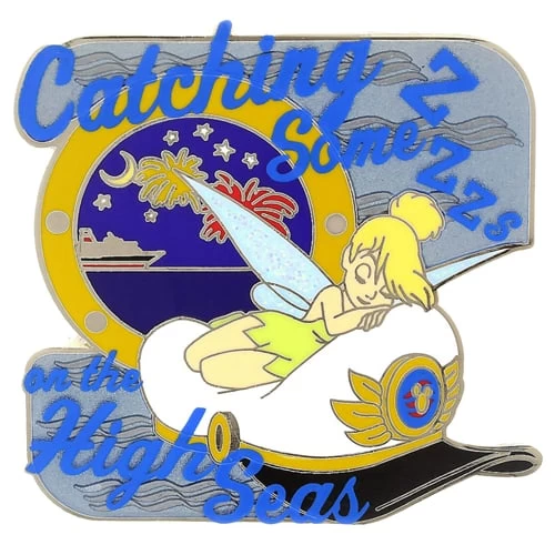 Disney Cruise Line Pin - Tinker Bell Catching Zs High Seas