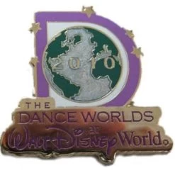 Disney Dance Pin - Dance Worlds At Disney World - 2010
