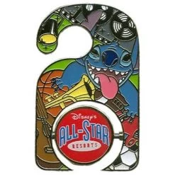 Disney Resort Pin - Do Not Disturb - All Star Resorts - Stitch