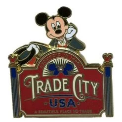 Disney Trade City Pin - Trade City USA - Logo Pin