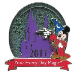 Disney Visa Pin - 2011 - Sorcerer Mickey