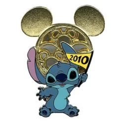Disney Mickey Mouse Icon W/ Character Pin - Stitch