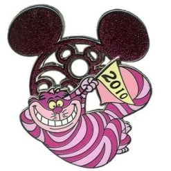 Disney Mickey Mouse Icon W/ Character Pin - Cheshire Cat