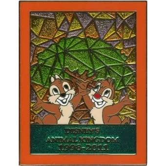 Disney Passholder Pin - 2011 Puzzle Set - Chip 'n Dale
