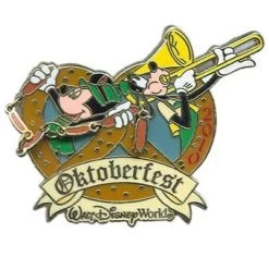 Disney Oktoberfest Pin - 2010 Mickey And Goofy