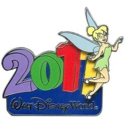 Disney Annual Pin - 2011 Logo - Tinker Bell