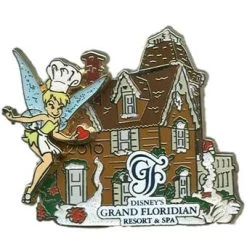 Disney Christmas Pin - Gingerbread House 2010 - Grand Floridian