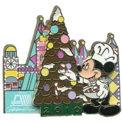Disney Christmas Pin - Gingerbread House 2010 - Contemporary Resort