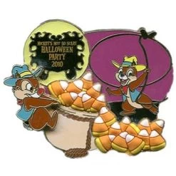 Disney Chip And Dale Pin - Mickey's Not So Scary Halloween Party 2010