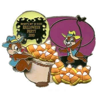 Disney Chip And Dale Pin - Mickey's Not So Scary Halloween Party 2010