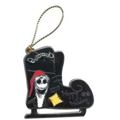 Disney Happy Holidays Pin - Ice Skate Ornament 2010 - Jack Skellington