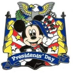 Disney Presidents Day Pin - 2011 - Mickey Mouse