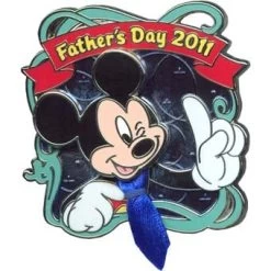 Disney Father's Day Pin - 2011 Mickey Mouse
