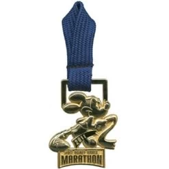 Disney 2011 Marathon Pin - Mickey Mouse Gold Medal