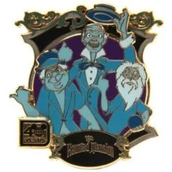 Disney 40th Anniversary Pin - Magic Kingdom - The Haunted Mansion