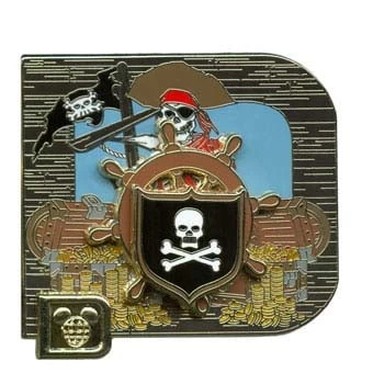Disney Classic D Collection Pin - Pirates Of The Caribbean