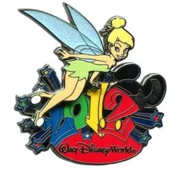 Disney Annual Pin - 2012 Logo - Tinker Bell