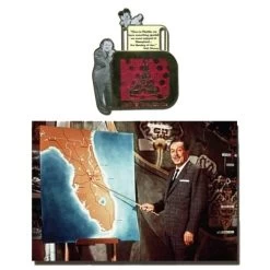 Disney Florida Project Pin And Litho - Walt Disney Quote Slider