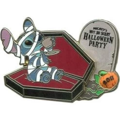 Disney Mickey's Not So Scary Halloween Party Pin - 2011 Stitch Mummy