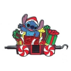 Disney Christmas Pin - Disney Express Train - Stitch
