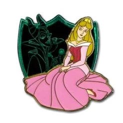Disney Valiant And Villainous Pin - Sleeping Beauty