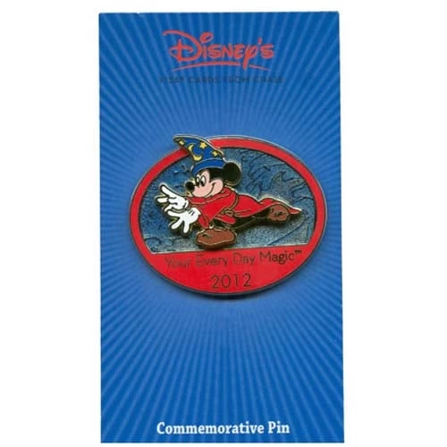 Disney Visa Pin - 2012 - Your Every Day Magic - Sorcerer Mickey Mouse