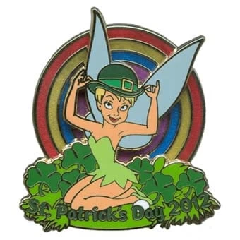 Disney St. Patrick's Day Pin - 2012 - Tinker Bell